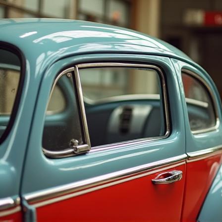 Restorasi kaca mobil klasik VW kodok